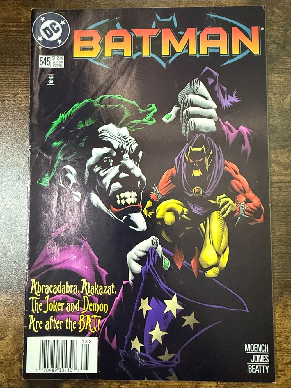 DC Batman Comic 545 August 1997